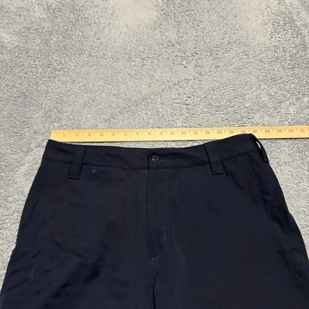 1620 Shorts Men’s 34 Navy Blue Performance Workwear Utility Stretch Made USA